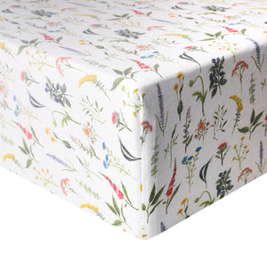 Premium Knit Fitted Crib Sheet - Aspen