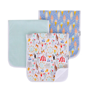 Premium Burp Cloths - Bailey
