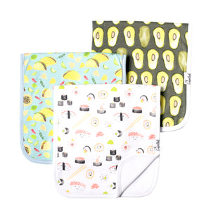 Premium Burp Cloths - Baja