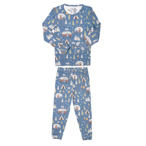 2pc Long Sleeve Pajama Set - -Bridger