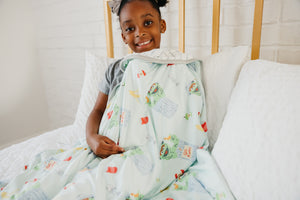 Three-Layer Quilt - Oscar the Grouch