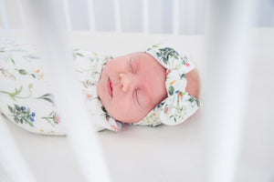Knit Headband Bow - Aspen