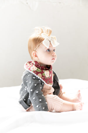 Baby Fashion Bibs - Scarlet