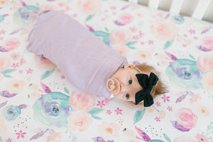 Premium Knit Fitted Crib Sheet - Bloom