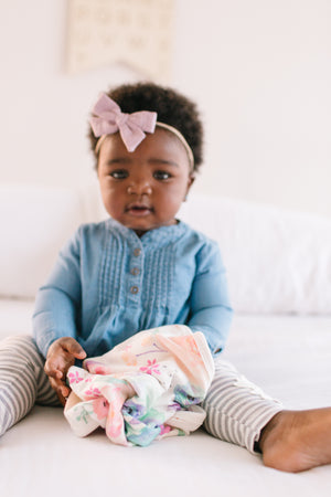Three-Layer Security Blanket Set - Bloom