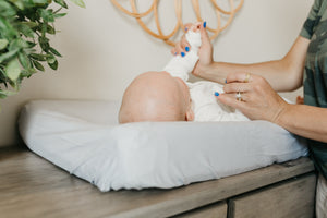 Premium Knit Diaper Changing Pad Cover - Taylor