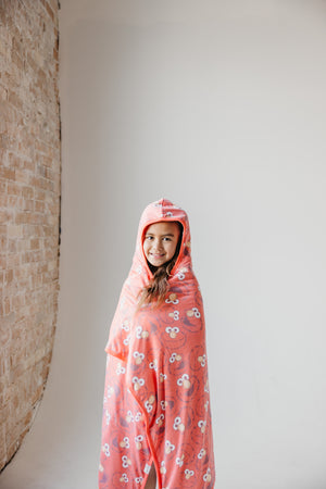 Premium Big Kid Hooded Towel - Elmo