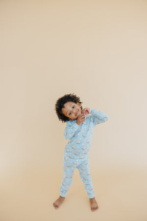 2pc Long Sleeve Pajama Set - S'mores