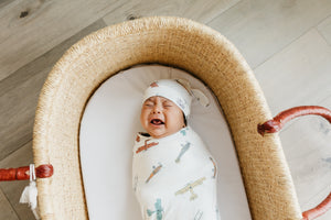 Knit Swaddle Blanket - Ace