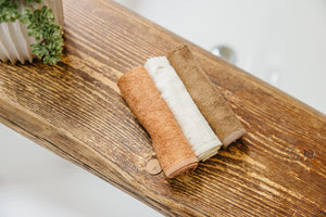 6 Ultra Soft Washcloths - Dune