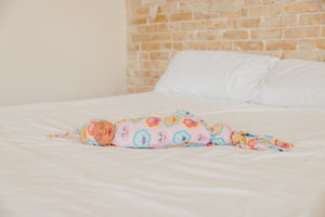 Knit Swaddle Blanket - Abby and Pals