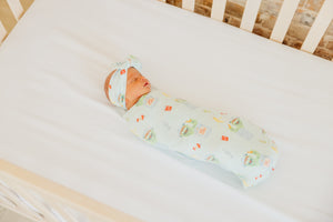 Knit Swaddle Blanket - Oscar the Grouch