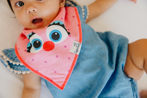 Baby Bandana Bibs - Abby and Pals