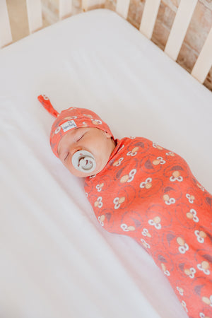 Top Knot Hat - Elmo