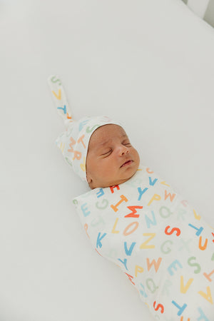 Knit Swaddle Blanket - Webster