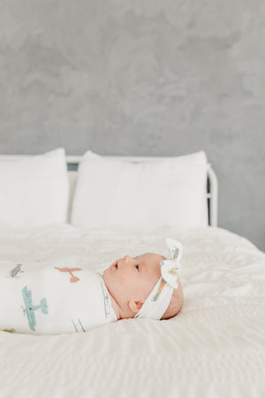 Knit Headband Bow - Ace