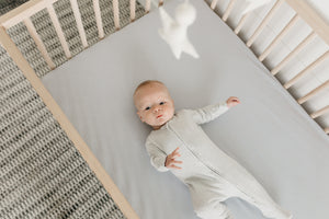 Premium Knit Fitted Crib Sheet - Taylor