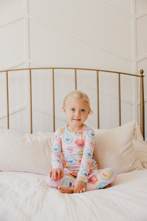 2pc Long Sleeve Pajama Set - Abby and Pals
