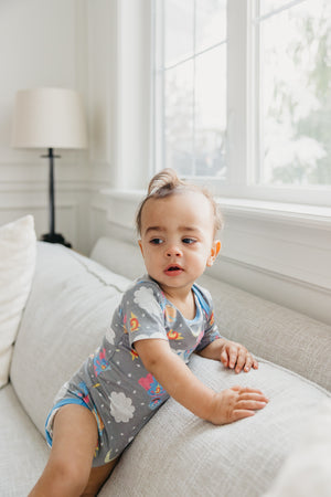 Short Sleeve Bodysuit - Super Grover