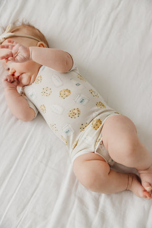 Short Sleeve Bodysuit - Chip