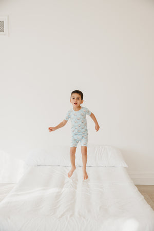 2pc Short Sleeve Pajama Set - S'mores