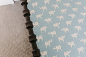 Premium Knit Fitted Crib Sheet - Peanut
