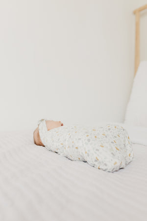 Knit Swaddle Blanket - Arlo