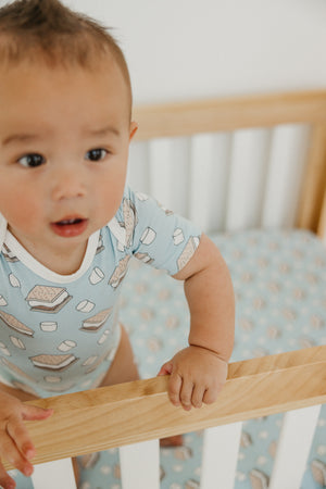 Short Sleeve Bodysuit - S'mores