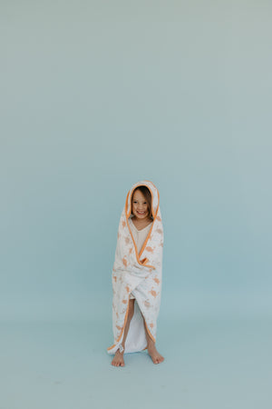 Premium Knit Hooded Towel - Tide