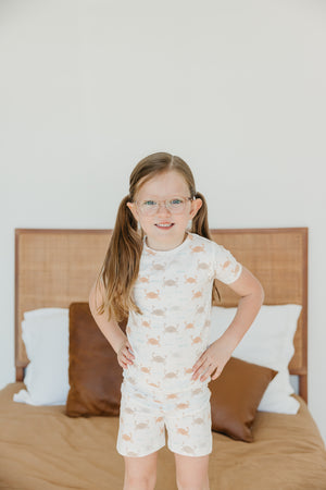 2pc Short Sleeve Pajama Set - Tide