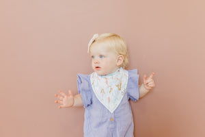 Baby Bandana Bibs - Coral