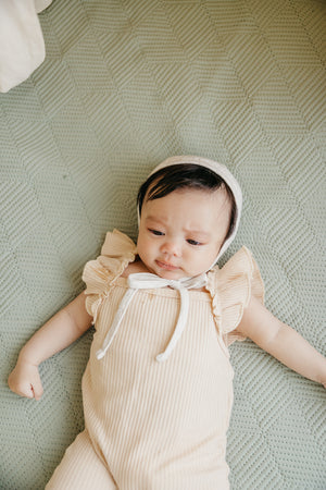 Baby Bonnet - Oat