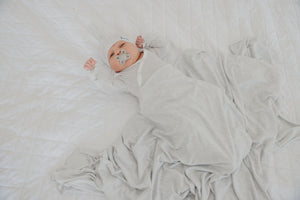 Knit Swaddle Blanket - Peter