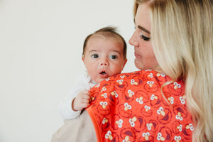 Premium Burp Cloths - Elmo