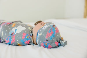 Top Knot Hat - Super Grover