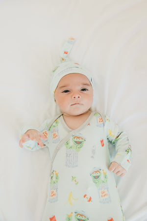 Top Knot Hat - Oscar the Grouch