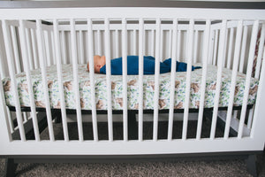 Premium Knit Fitted Crib Sheet - Bear
