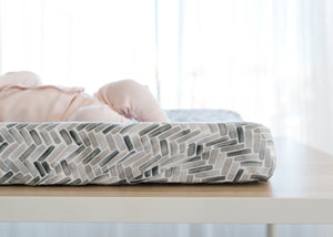 Premium Knit Diaper Changing Pad Cover - Alta