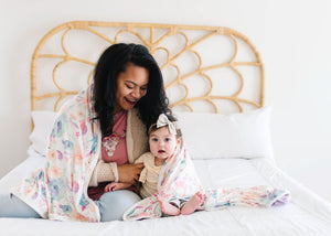 Three-Layer Jumbo Quilt - Bloom