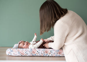 Premium Knit Diaper Changing Pad Cover - Autumn