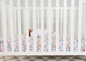 Premium Knit Fitted Crib Sheet - Autumn