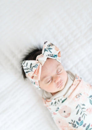 Knit Headband Bow - Autumn