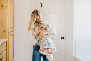 Knit Hooded Towels