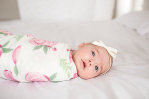 Knit Swaddle Blanket - Grace