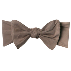 Knit Headband Bow - Gobi