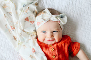 Knit Headband Bow - Maui