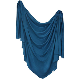 Knit Swaddle Blanket - River