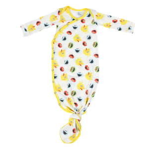 Knotted Gown - Sesame Scribbles