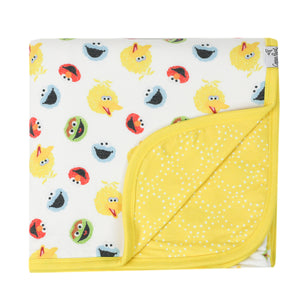 Three-Layer Quilt - Sesame Scribbles