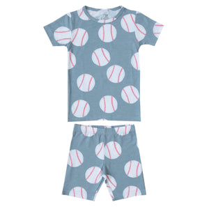 2pc Short Sleeve Pajama Set - Slugger